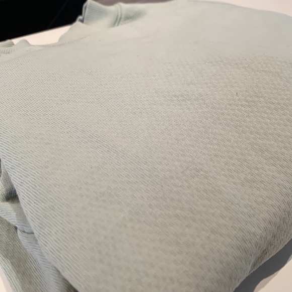 & Other Stories Mock-neck Green Pullover - Picture 3 of 3